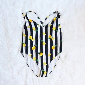 NO BOUNDARIES One Piece Lemon Swimsuit